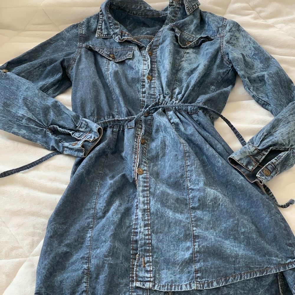 Denim dress